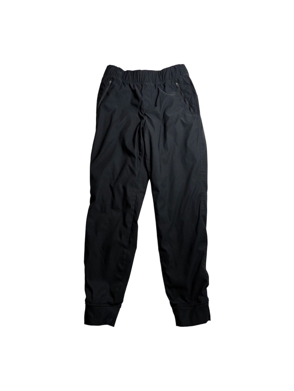 Eddie Bauer Rainier Black Fleece Lined Jogger Pant Womens 4 Weather Repellent